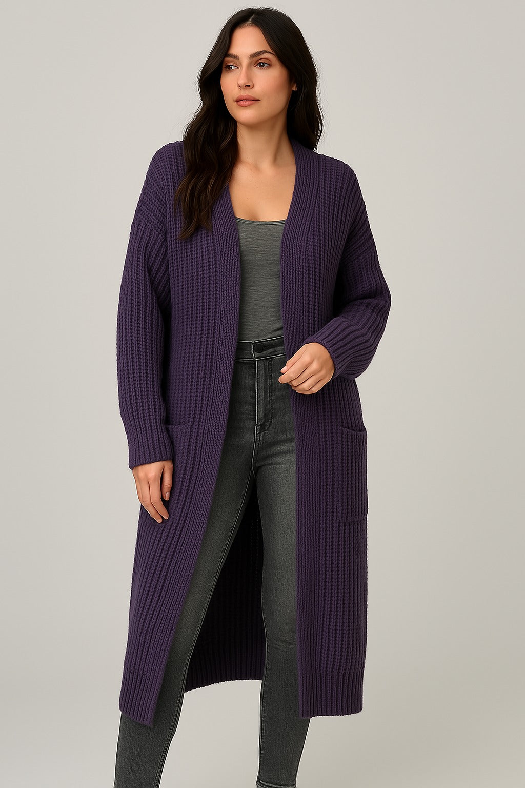 Mandy | Long Knit Cardigan