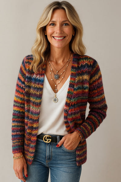 Luna | Cardigan rayé