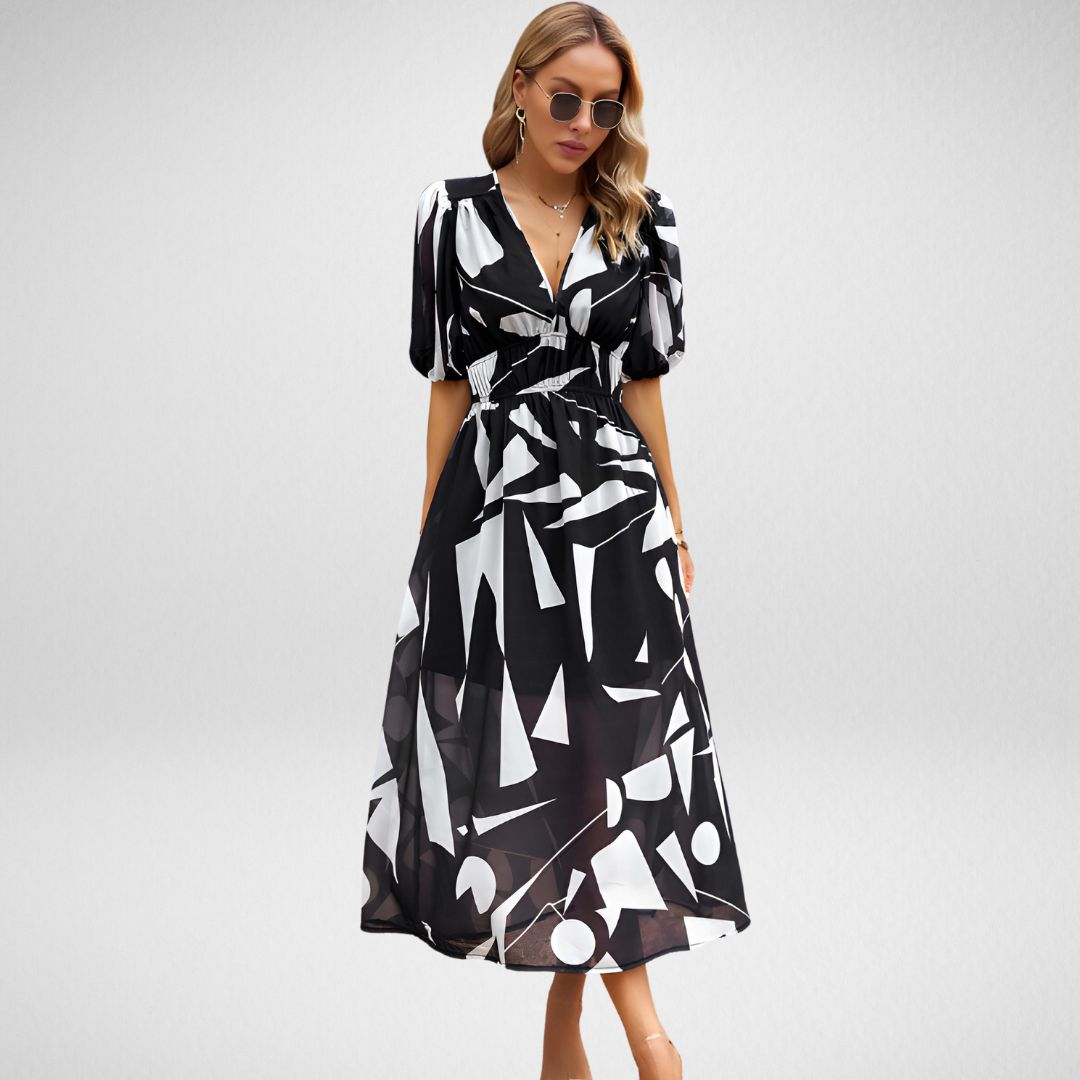 Sofia™ | Robe charmante avec décolleté en V