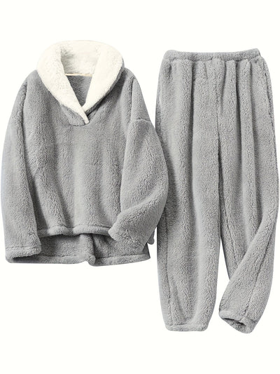 Sylvia | Ensemble de vêtements de détente en flanelle
