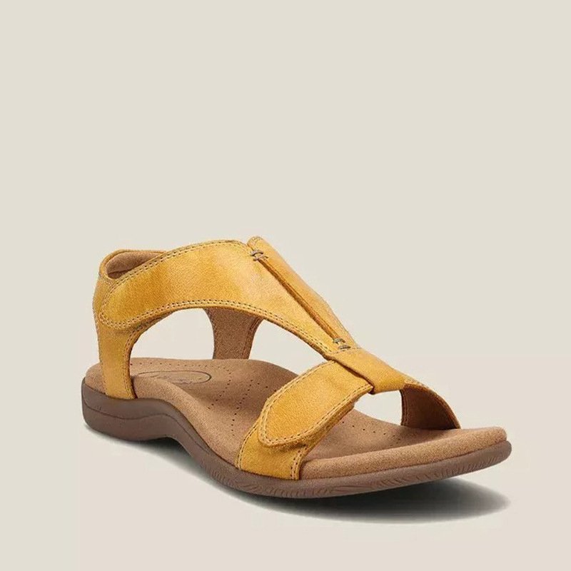 Giulia - Sandales orthopédiques en cuir décontractées