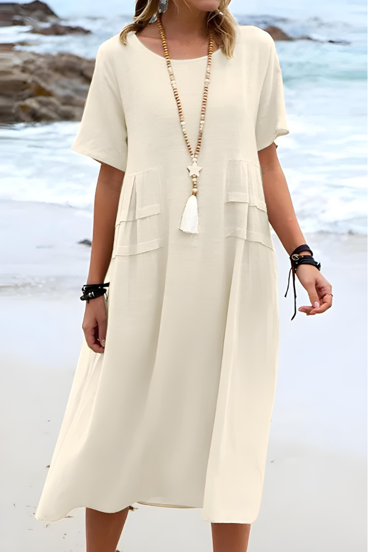 Taylor™ | Robe Confortable Couverte au Niveau du Ventre