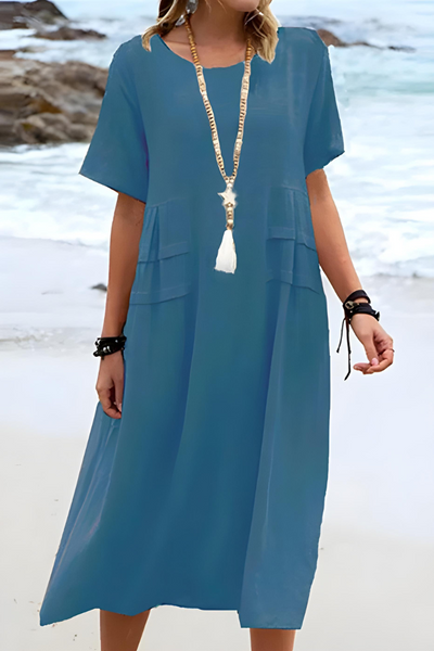 Taylor™ | Robe Confortable Couverte au Niveau du Ventre
