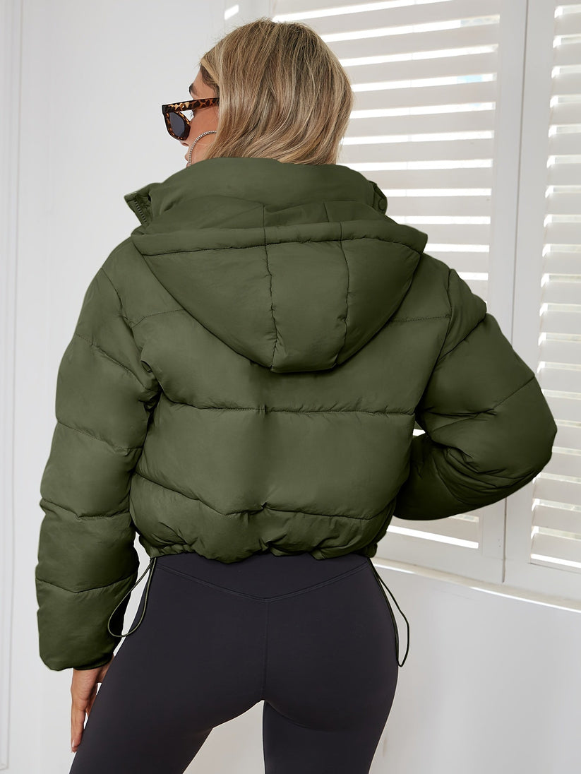 Nylora | Manteau Matelassé avec Cordon de Serrage