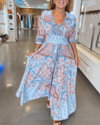 Sofia™ | Robe d'été avec décolleté en V