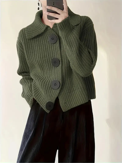 Sophie | Cardigan en maille côtelée