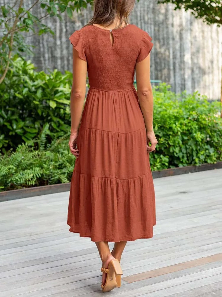 Vera | Robe confortable couvrant le ventre