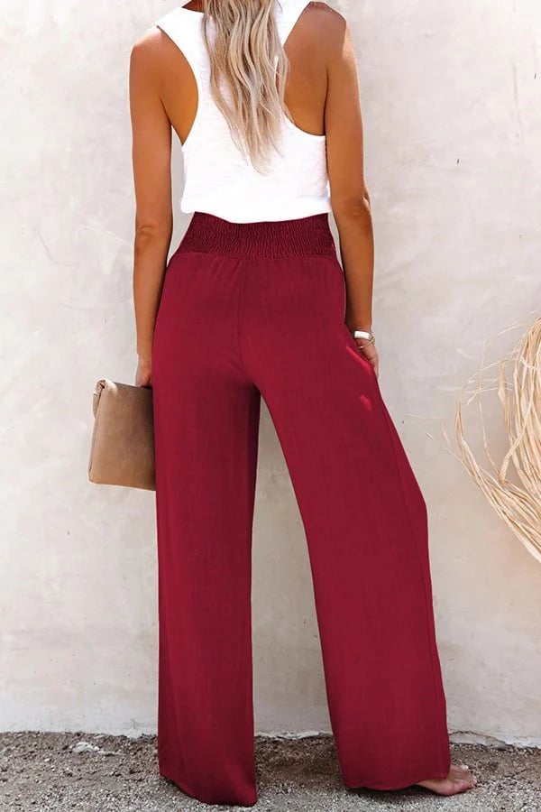 Riana™ | Pantalon Taille Haute Détendu