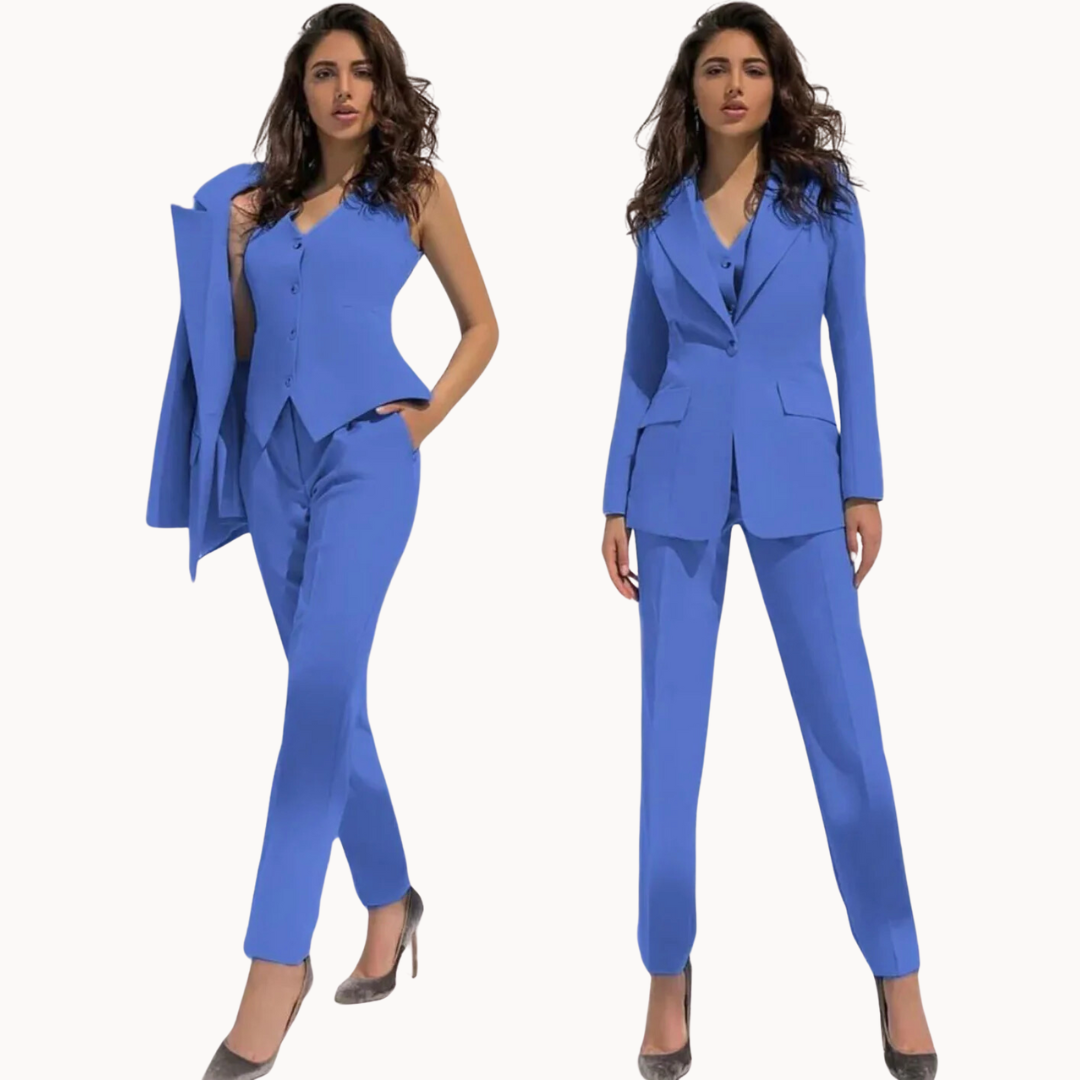 Faye | 3-Piece Premium Blazer Suit