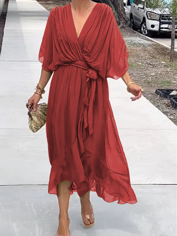 Sofia™ | Robe élégante avec décolleté en V