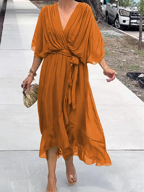 Sofia™ | Robe élégante avec décolleté en V