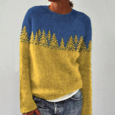 Michelle | Pull d'Hiver Rétro