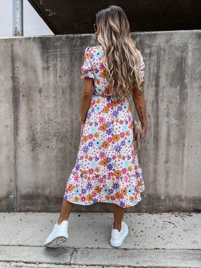 Naila™ | Robe Fleurie Élégante