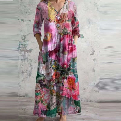 Ophelia™ | Robe Maxi Rétro