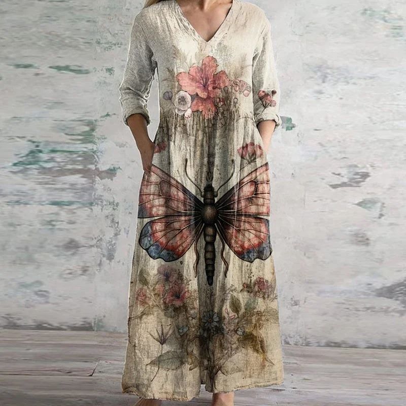 Ophelia™ | Robe Maxi Rétro