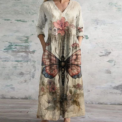 Ophelia™ | Robe Maxi Rétro