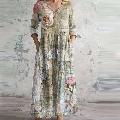 Ophelia™ | Robe Maxi Rétro