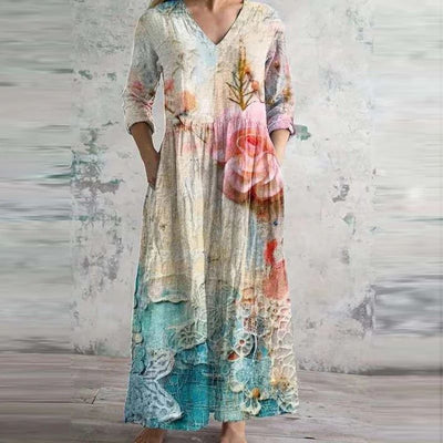 Ophelia™ | Robe Maxi Rétro