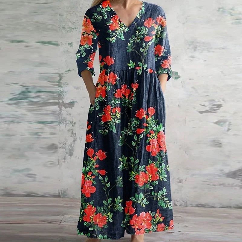 Ophelia™ | Robe Maxi Rétro