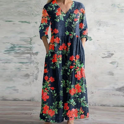 Ophelia™ | Robe Maxi Rétro