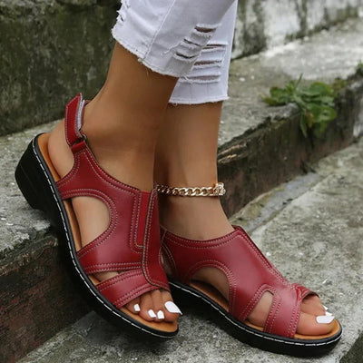 Jolie - Sandales Orthopédiques en Cuir