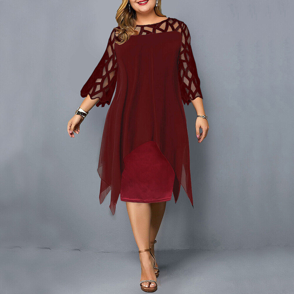 Sofia™ | Robe Midi Oversize Élégante