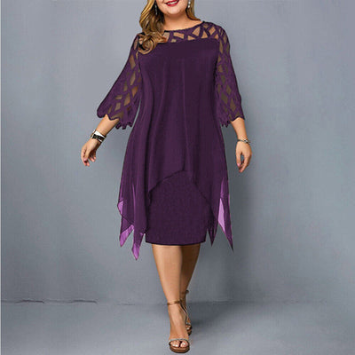 Sofia™ | Robe Midi Oversize Élégante