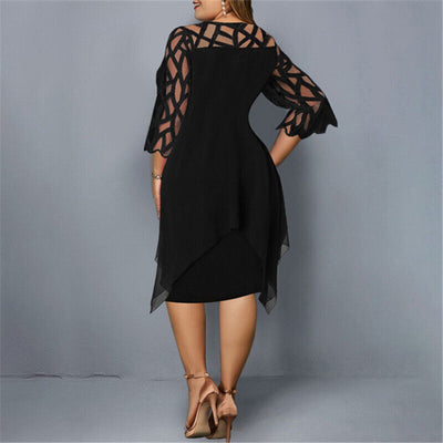 Sofia™ | Robe Midi Oversize Élégante