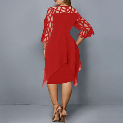 Sofia™ | Robe Midi Oversize Élégante