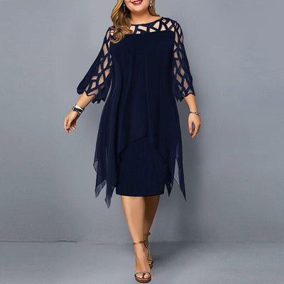 Sofia™ | Robe Midi Oversize Élégante