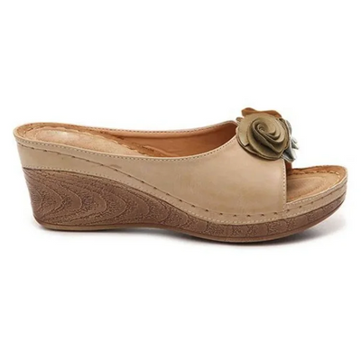 LIDIA - Sandales orthopédiques en cuir confortables pour femmes