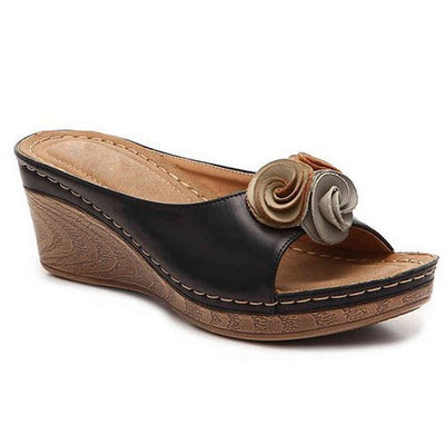 LIDIA - Sandales orthopédiques en cuir confortables pour femmes