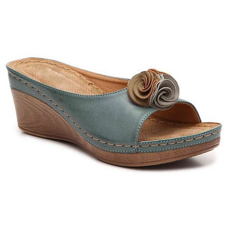 LIDIA - Sandales orthopédiques en cuir confortables pour femmes