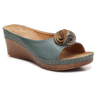 LIDIA - Sandales orthopédiques en cuir confortables pour femmes