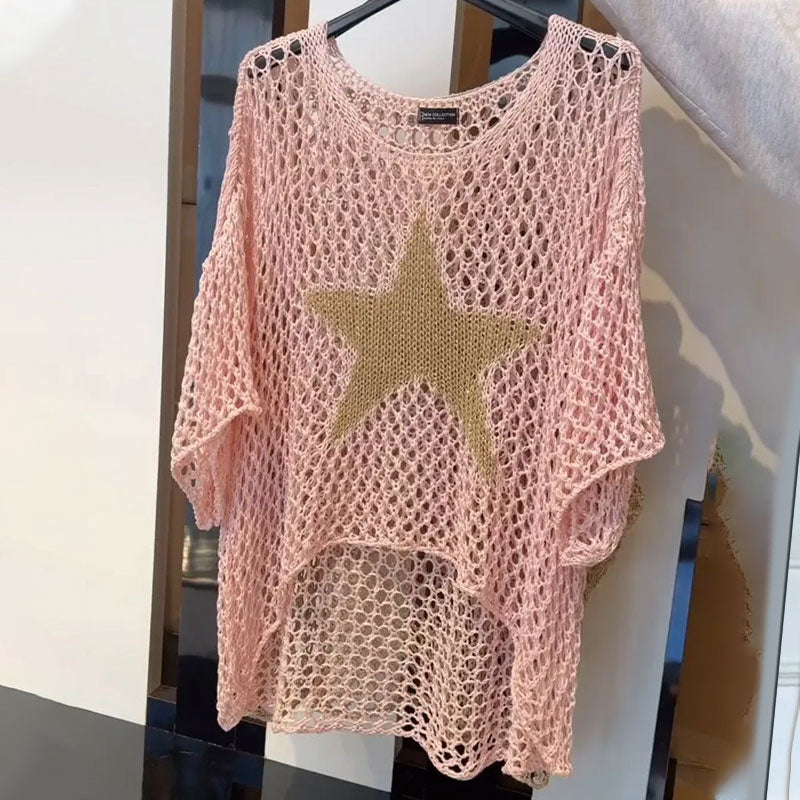 Jiah | Haut Tricot Étoilé
