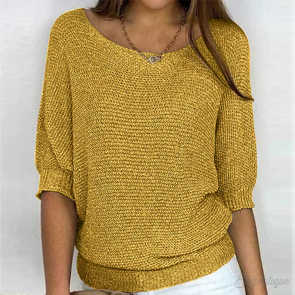 Eunice | Haut Tricot Détendu