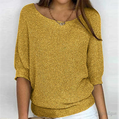 Eunice | Haut Tricot Détendu