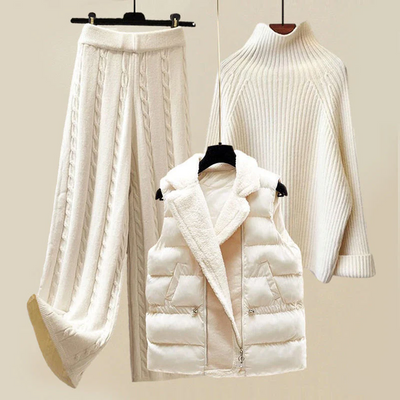 Lucy | Ensemble de tricot confortable et douillet