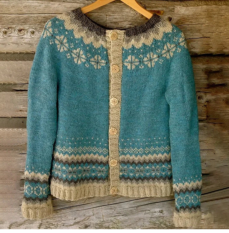 Margaret | Cardigan en tricot vintage